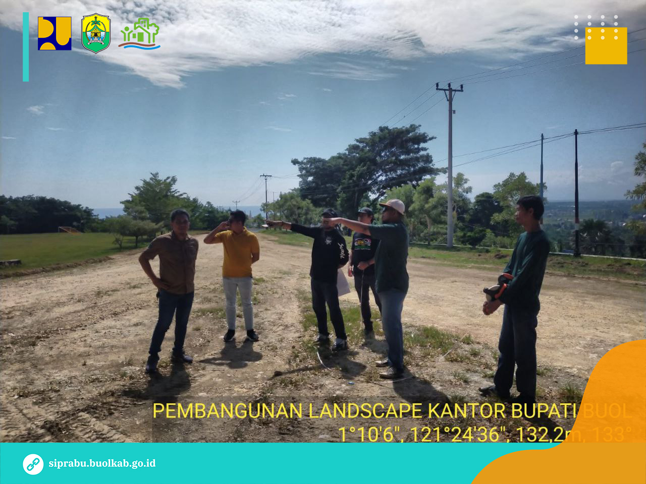 Berita Pelaksanaan MC 0 Pekerjaan Pembangunan Landscape Kantor Bupati Buol